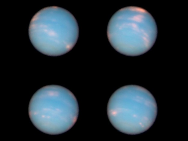 Image of Neptune by Hubble