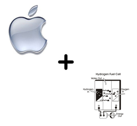 Image of Apple plus Hydrogen Fuel Cell
