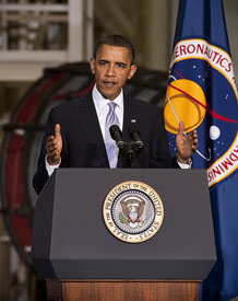 Image of Obama Space Policy 2010